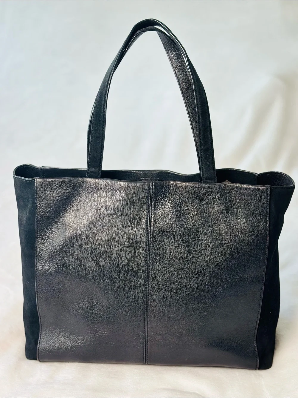 Kate Spade Hunts Place Roselyn Leather and Suede Tote Bag
